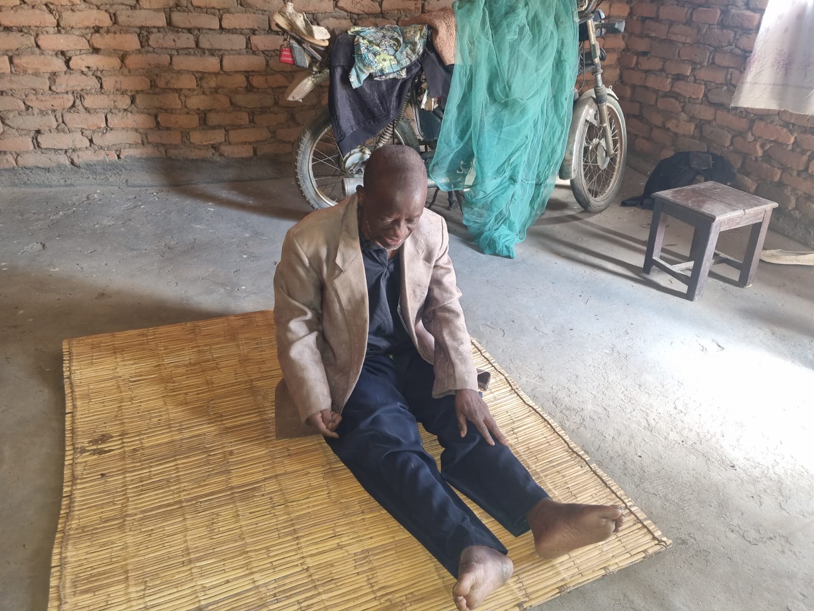 An older Katosa Village resident